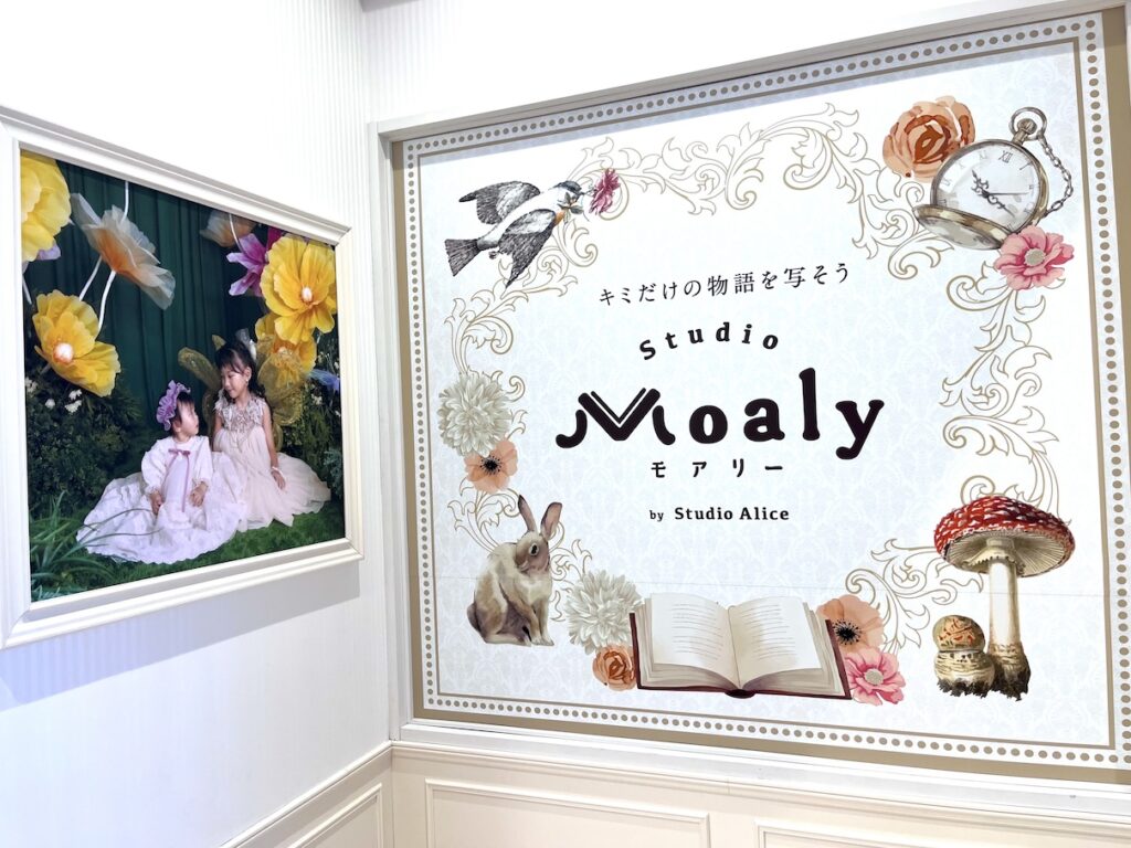 スタジオモアリー　スタジオアリス　キッズ撮影　撮影スタジオ　記念日撮影