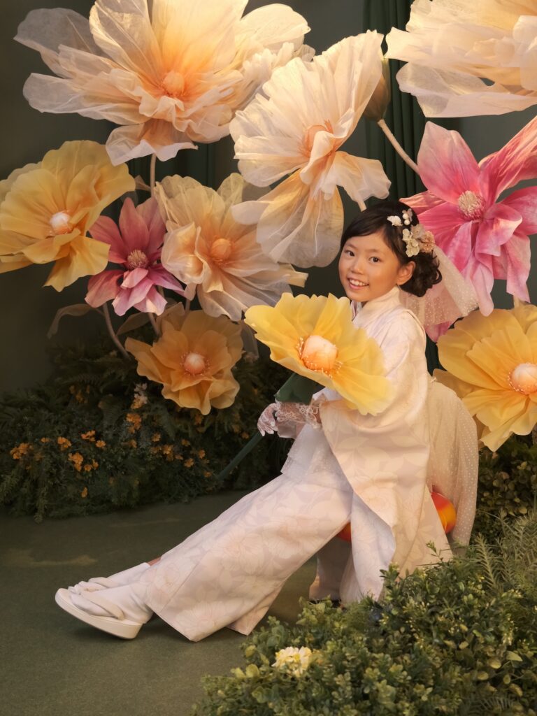 スタジオモアリー　スタジオアリス　キッズ撮影　撮影スタジオ　記念日撮影　和装　着物